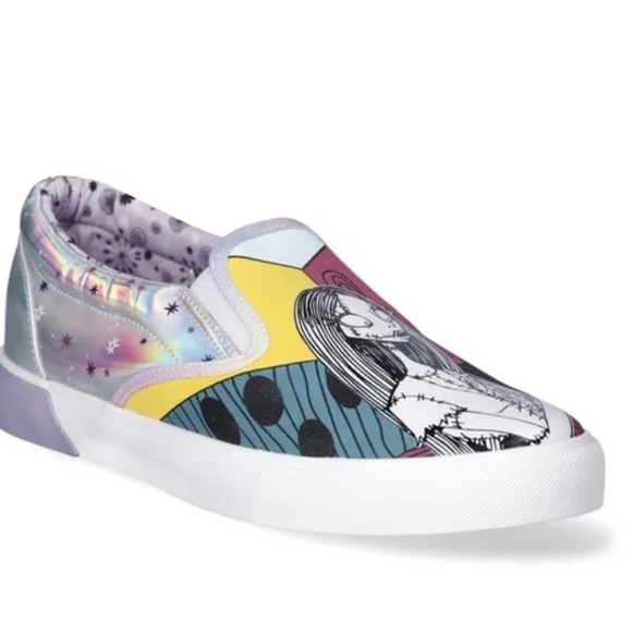 Disney Nightmare Before Christmas Women’s Slip-Ons - Size W 10.5/ M 9 - Picture 2 of 9